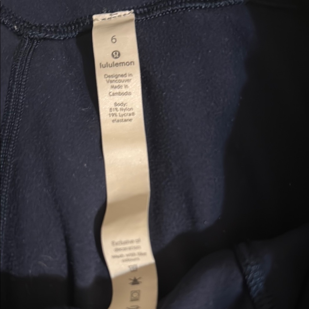 Lululemon Black Yoga Pants